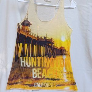 Bear Dance Yellow Tanktop M